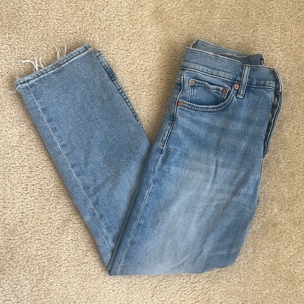 GAP Cheeky Straight Denim Jeans in Women's 2 26